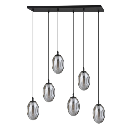 Lampa wisząca ASTRAL 6 BL GRAFIT 1266/6 EMIBIG Lighting