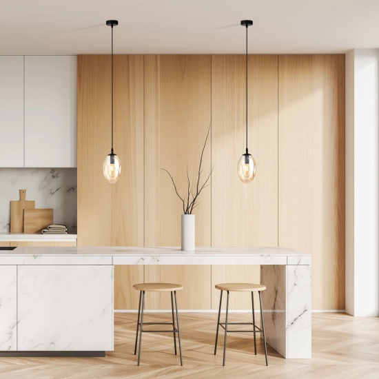 Lampa wisząca ASTRAL 1 BL MIODOWY 1267/1 EMIBIG Lighting