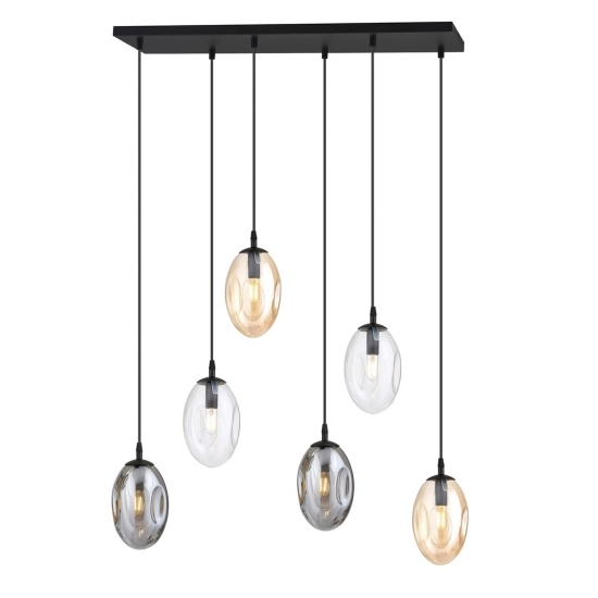 Lampa sufitowa ASTRAL 6 BL MIX 1268/6M1 EMIBIG Lighting - zdjęcie produktu