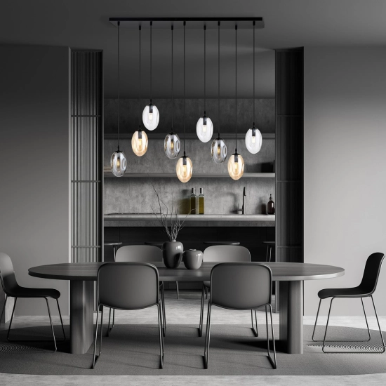 Lampa sufitowa ASTRAL 9 BL MIX 1268/9M1 EMIBIG Lighting