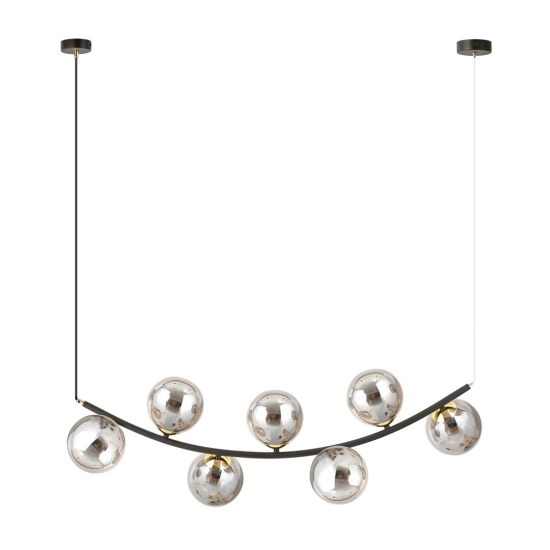Lampa wisząca RITZ 7 BL GRAFIT 1297/7 EMIBIG Lighting