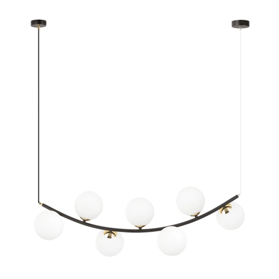 Lampa wisząca RITZ 7 BL OPAL 1298/7 EMIBIG Lighting - zdjęcie produktu