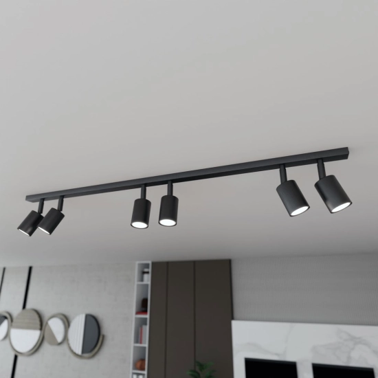 Lampa sufitowa FLASH 6 BLACK 1312/6 EMIBIG Lighting