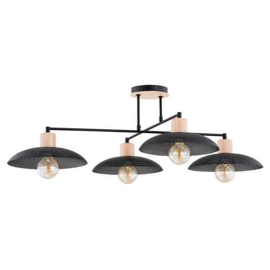 Żyrandol KOBE 4 BLACK 1318/4 EMIBIG Lighting