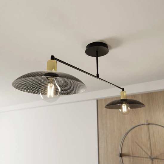 Żyrandol SPIRIT 1 BLACK 1320/1 EMIBIG Lighting