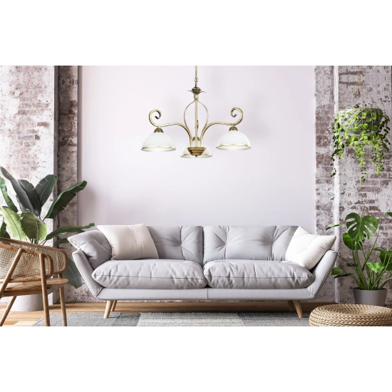 Żyrandol WIVARA 3 GOLD 149/3 EMIBIG Lighting