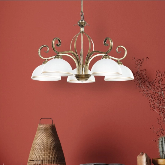 Żyrandol WIVARA 5 GOLD 149/5 EMIBIG Lighting