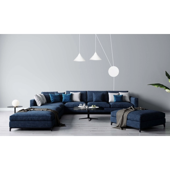 Lampa wisząca ABRAMO 2 WHITE 159/2 EMIBIG Lighting