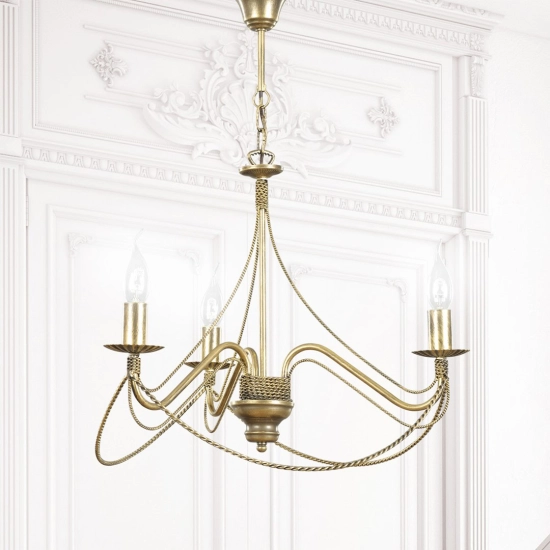 Żyrandol TORI 3 GOLD 170/3 EMIBIG Lighting