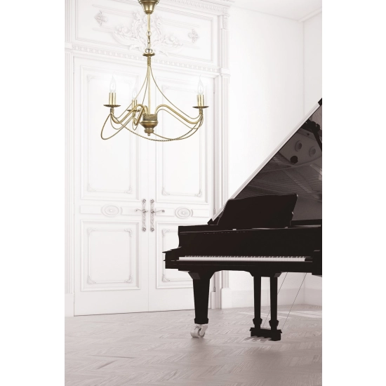 Żyrandol TORI 3 GOLD 170/3 EMIBIG Lighting