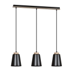 Lampa wisząca BOLERO 3 BLACK 442/3 EMIBIG Lighting - zdjęcie produktu