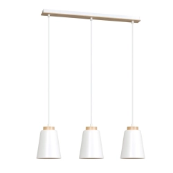 Lampa wisząca BOLERO 3 WHITE 443/3 EMIBIG Lighting - zdjęcie produktu