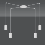 Lampa wisząca TRAKER 4 WH/WHITE 525/4 EMIBIG Lighting