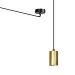 Lampa wisząca TRAKER 1 BL/GOLD 526/1 EMIBIG Lighting