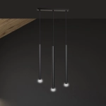 Lampa wisząca SELTER 3 BLACK 552/3 EMIBIG Lighting