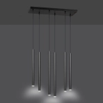 Lampa wisząca SELTER 6 BLACK 552/6 EMIBIG Lighting