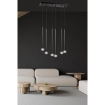Lampa wisząca SELTER 6 BLACK 552/6 EMIBIG Lighting