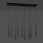 Lampa wisząca SELTER 9 BLACK 552/9 EMIBIG Lighting
