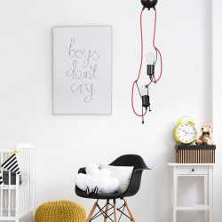 Lampa wisząca BOBI 2 BLACK 537/2 EMIBIG Lighting - zdjęcie produktu