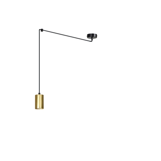 Lampa wisząca TRAKER 1 BL/GOLD 526/1 EMIBIG Lighting - zdjęcie produktu