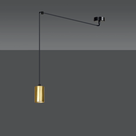 Lampa wisząca TRAKER 1 BL/GOLD 526/1 EMIBIG Lighting