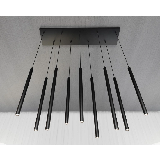 Lampa wisząca SELTER 9 BLACK 552/9 EMIBIG Lighting