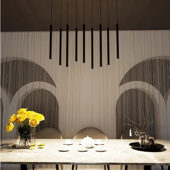 Lampa wisząca SELTER 9 BLACK 552/9 EMIBIG Lighting