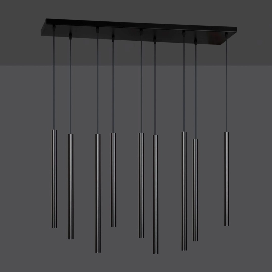 Lampa wisząca SELTER 9 BLACK 552/9 EMIBIG Lighting