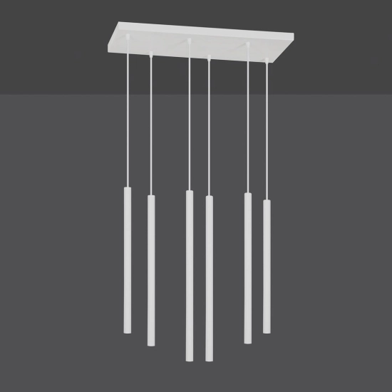 Lampa wisząca SELTER 6 WHITE 553/6 EMIBIG Lighting