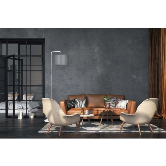 Lampa stojąca TRAPO LP1 WH GRAY 573/1 EMIBIG Lighting