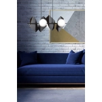 Lampa wisząca DRIFTON 4 BLACK 636/4 EMIBIG Lighting