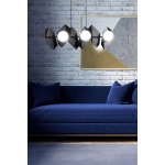 Lampa wisząca DRIFTON 6 BLACK 636/6 EMIBIG Lighting