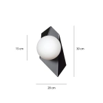 Lampa wisząca DRIFTON K1 BLACK 636/K1 EMIBIG Lighting