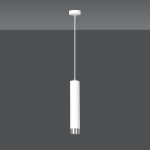 Lampa wisząca KIBO 1 WH/CHROME 641/1 EMIBIG Lighting