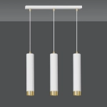 Lampa wisząca KIBO 3 WH/GOLD 642/3 EMIBIG Lighting