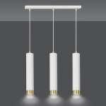 Lampa wisząca KIBO 3 WH/GOLD 642/3 EMIBIG Lighting