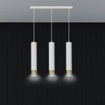Lampa wisząca KIBO 3 WH/GOLD 642/3 EMIBIG Lighting
