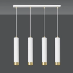 Lampa wisząca KIBO 4 WH/GOLD 642/4 EMIBIG Lighting