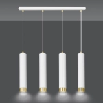 Lampa wisząca KIBO 4 WH/GOLD 642/4 EMIBIG Lighting
