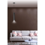 Lampa wisząca KIBO 1 BL/CHROME 643/1 EMIBIG Lighting