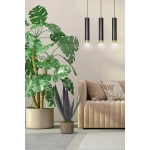 Lampa wisząca KIBO 3 BL/GOLD 644/3 EMIBIG Lighting