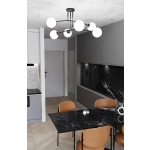 Lampa sufitowa PREGOS 6 BLACK 670/6 EMIBIG Lighting
