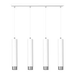 Lampa wisząca KIBO 4 WH/CHROME 641/4 EMIBIG Lighting - zdjęcie produktu