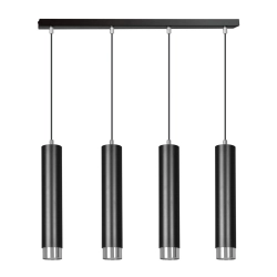 Lampa wisząca KIBO 4 BL/CHROME 643/4 EMIBIG Lighting - zdjęcie produktu
