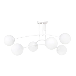 Lampa sufitowa PREGOS 6 WHITE 671/6 EMIBIG Lighting - zdjęcie produktu