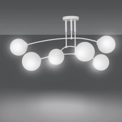 Lampa sufitowa PREGOS 6 WHITE 671/6 EMIBIG Lighting - zdjęcie produktu