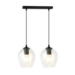 Lampa wisząca ISTAR 2 BL TRANSPARENT 679/2 EMIBIG Lighting - zdjęcie produktu