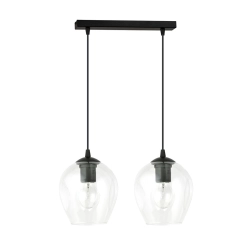 Lampa wisząca ISTAR 2 BL TRANSPARENT 679/2 EMIBIG Lighting - zdjęcie produktu