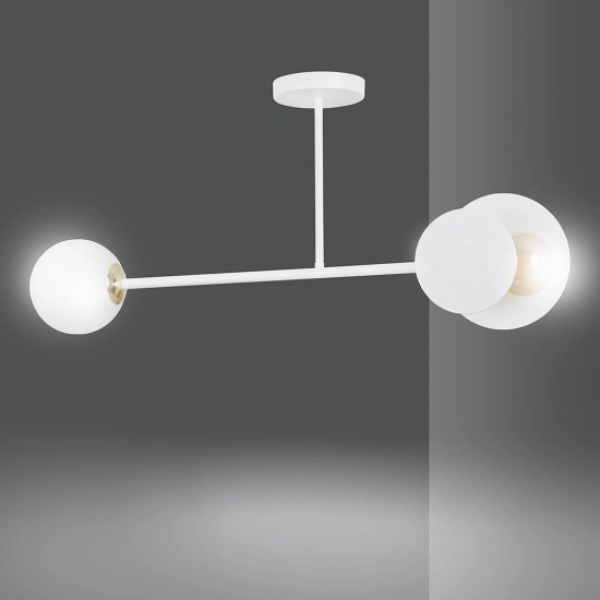 Lampa sufitowa MINERVA 2 WHITE 613/2 EMIBIG Lighting - zdjęcie produktu