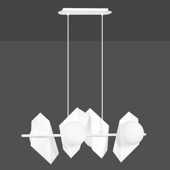 Lampa wisząca DRIFTON 4 WHITE 637/4 EMIBIG Lighting